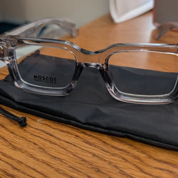Moscot Originals Clear Stylish Chic Glasses - Picture 2 of 6